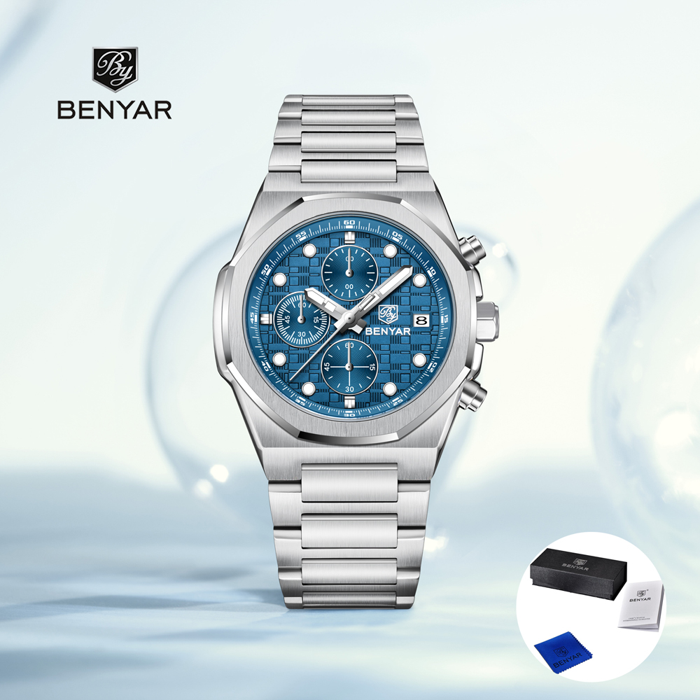 Luxury Watch Life - BENYAR – montre-bracelet à Quartz pour