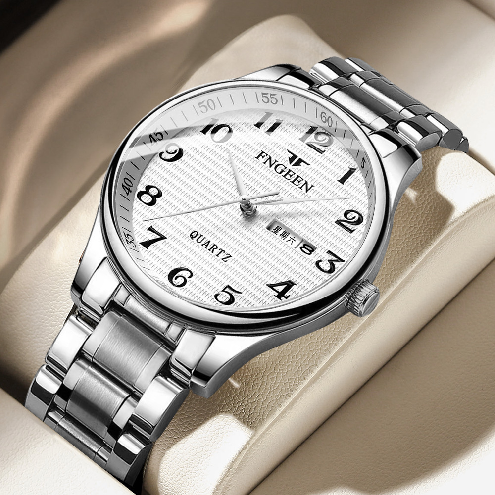 Luxury Watch Longines - Montre à quartz étanche avec grand