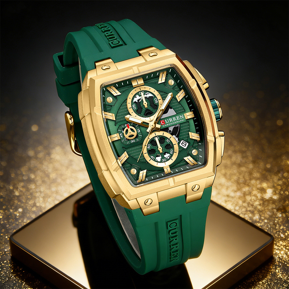 Luxury Watch Life - Montre vintage de luxe CURREN pour