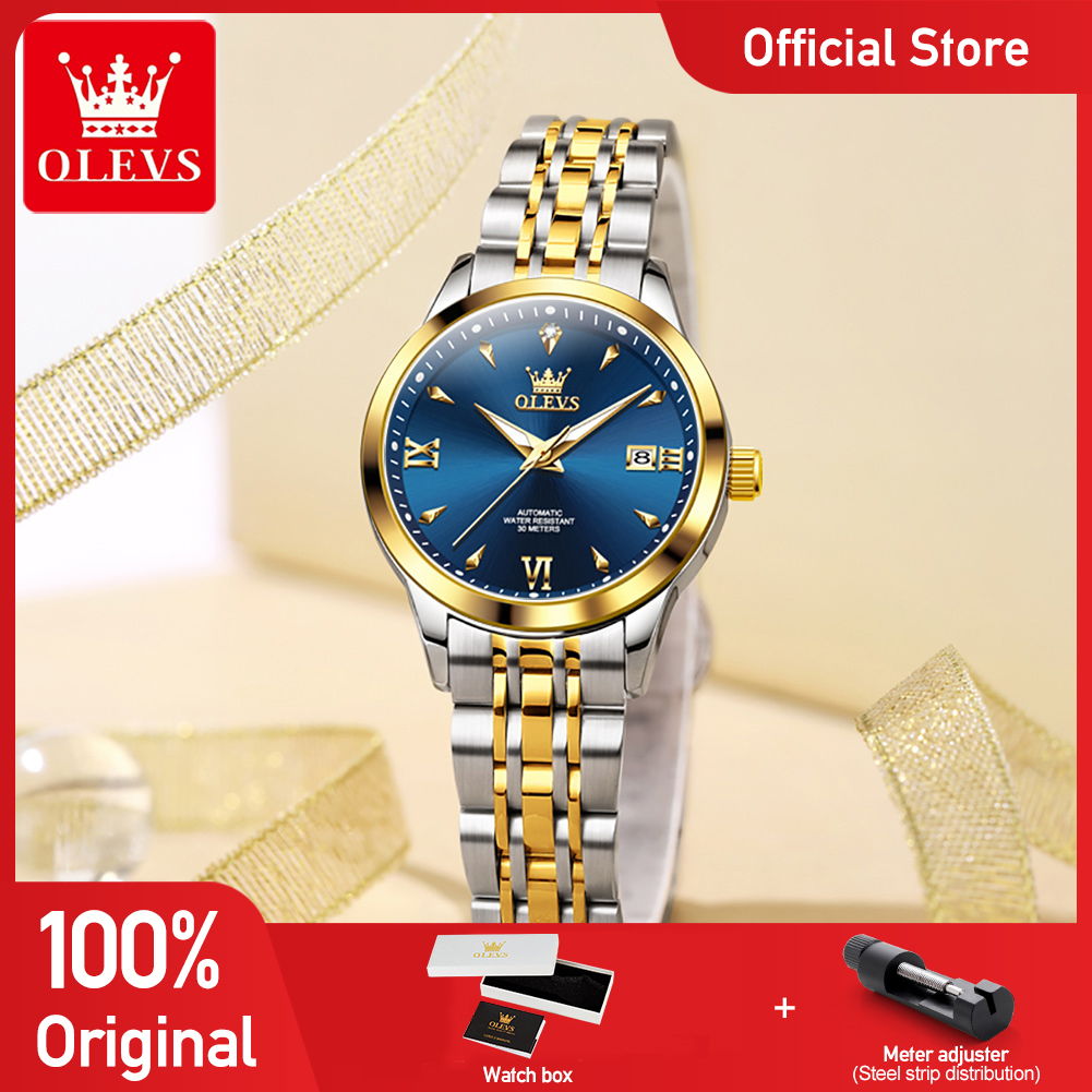 Luxury Watch Moon Phase - OLEVS 9956 montre pour femme marque