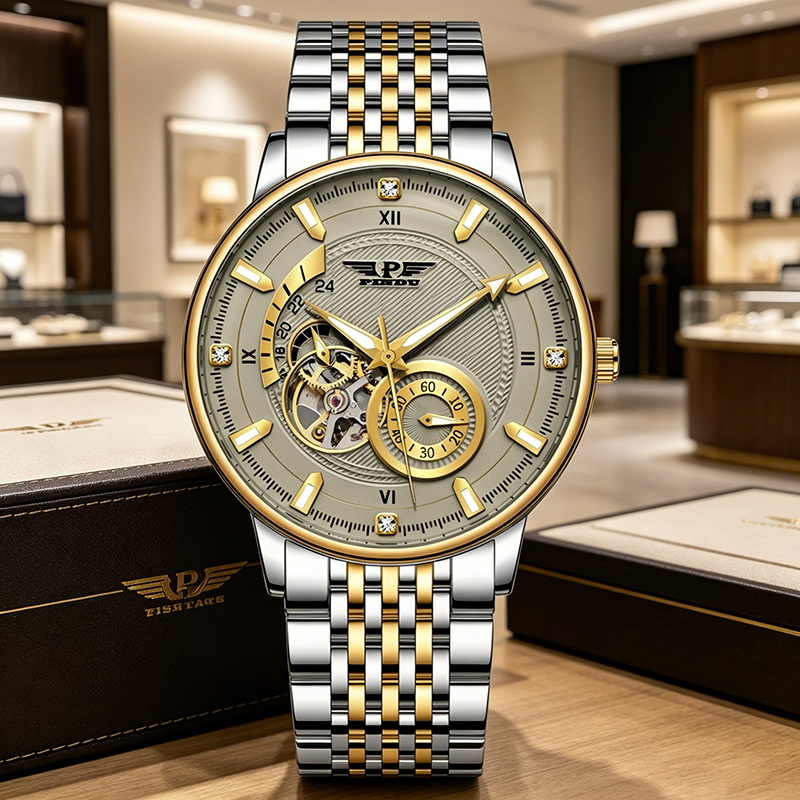Luxury Watch Second Hand - Montre de luxe pour homme PINDU,