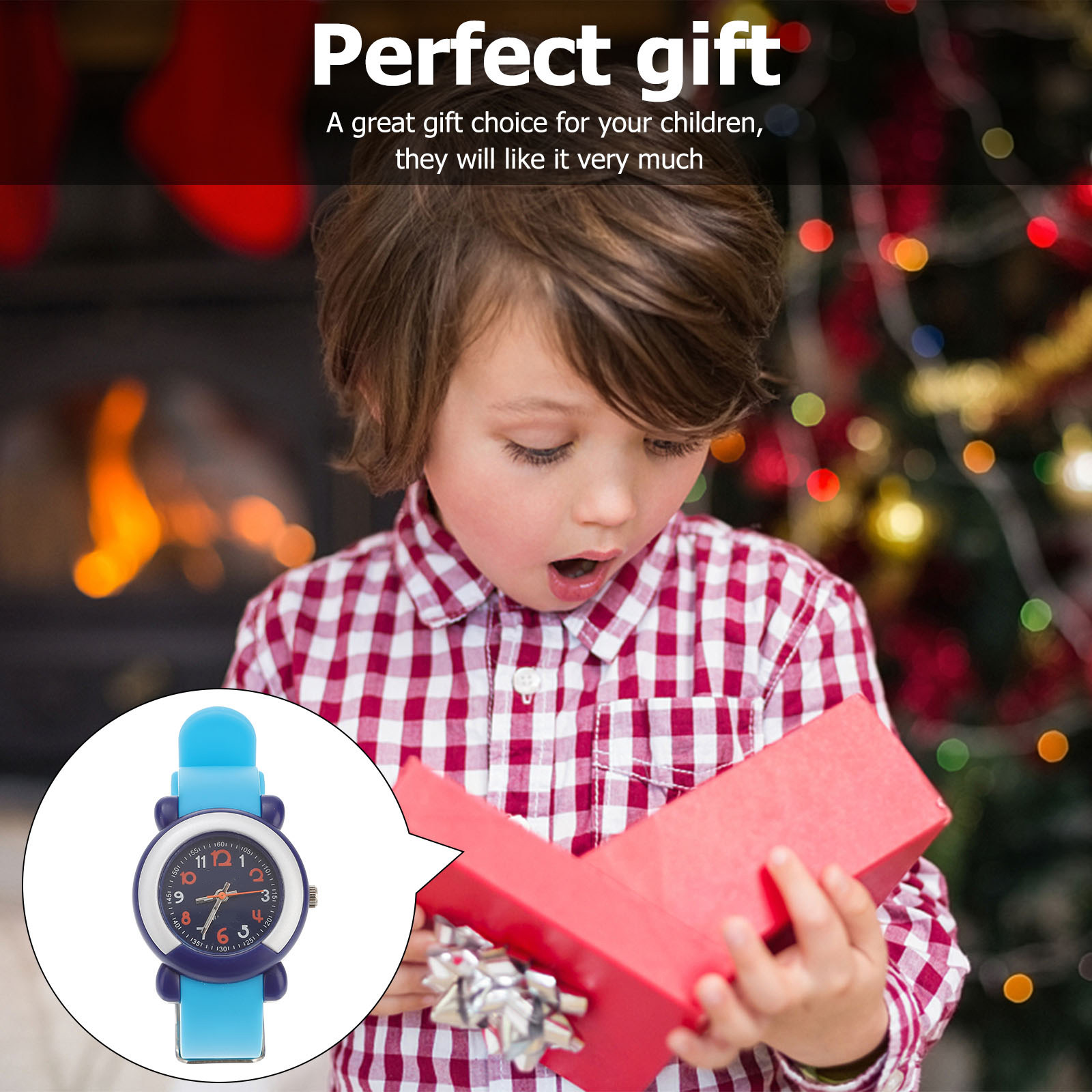Luxury Watch Kids - Montre à quartz pour garçons et