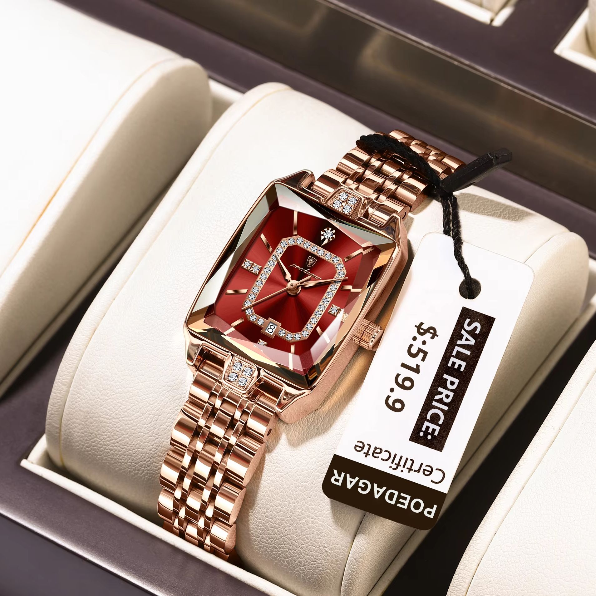 Lux Watch - POEDAGAR mode élégante femmes montre-bracelet étanche
