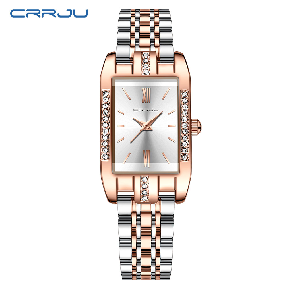 Lux Watch - CRRJU montre carrée de luxe pour