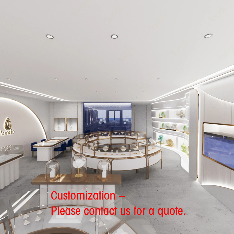 Luxury Watch Boutique - Vitrine de présentation de bijoux et