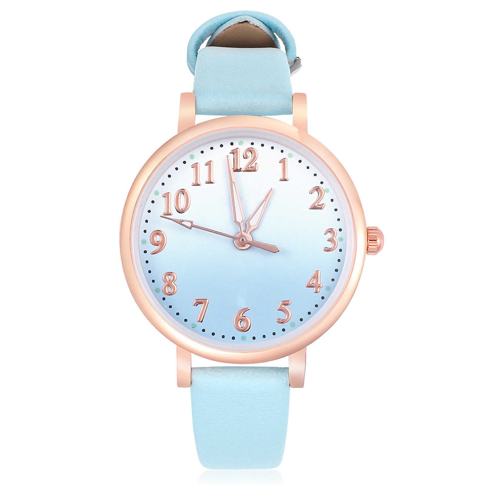 Luxury Watch Kids - Montre lumineuse pour enfants, bracelet en