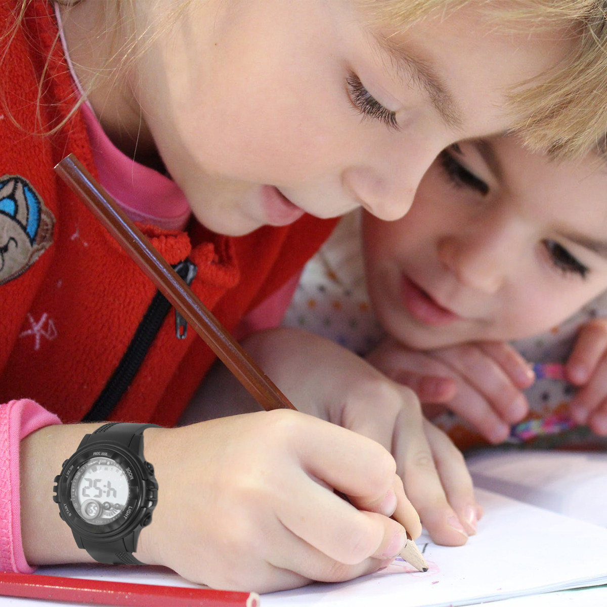Luxury Watch Kids - Montre de sport étanche pour enfants,