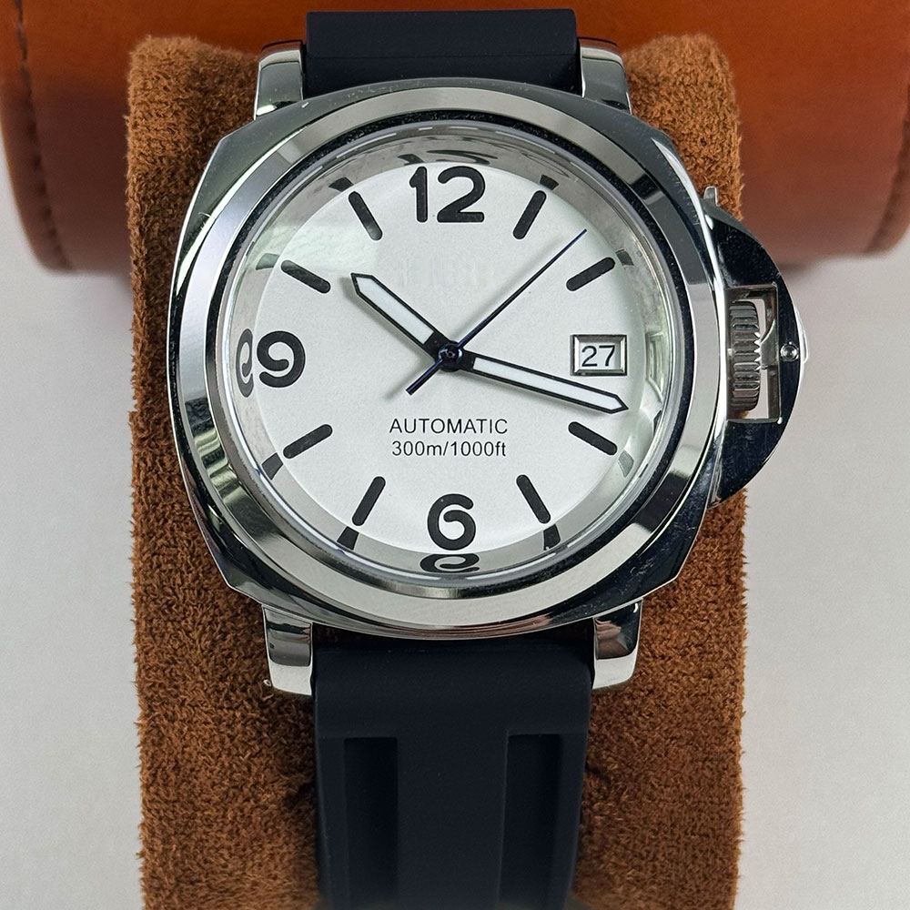 Luxury Watch In China - Montre automatique mécanique en argent pour