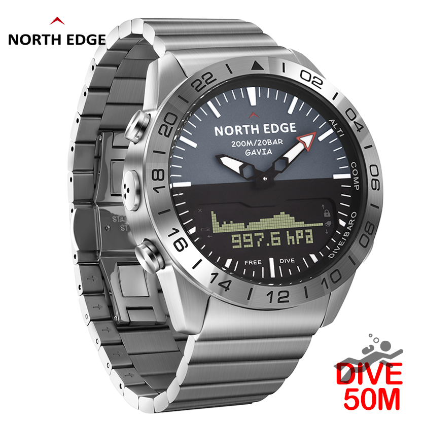 NORTH EDGE – montre de plongée - Compass Watch Luxury avis et prix