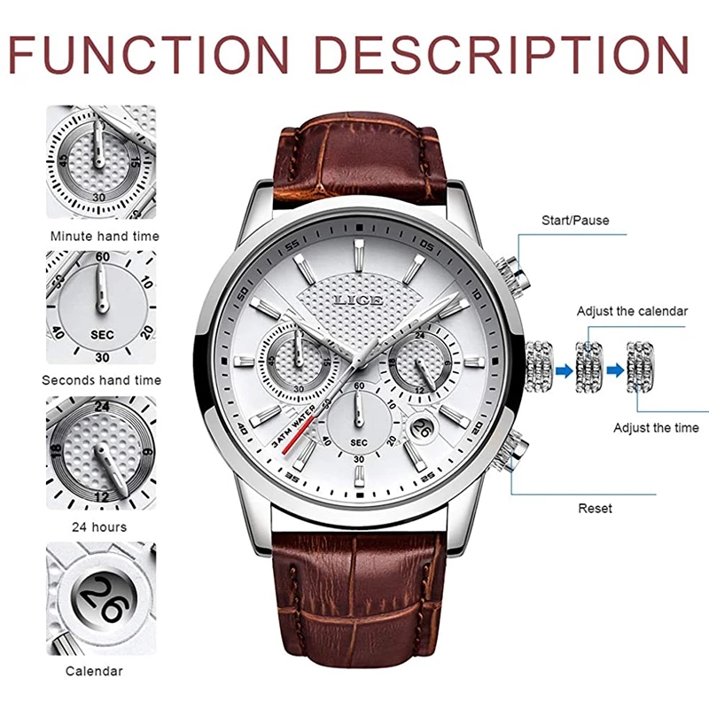LIGE 2025 montre hommes mode s - Luxury Watch Longines avis et prix