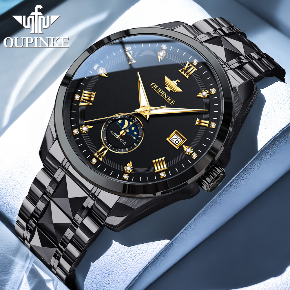 Montre homme OUPINKE 3265, pha - Luxury Watch Moon Phase avis et prix