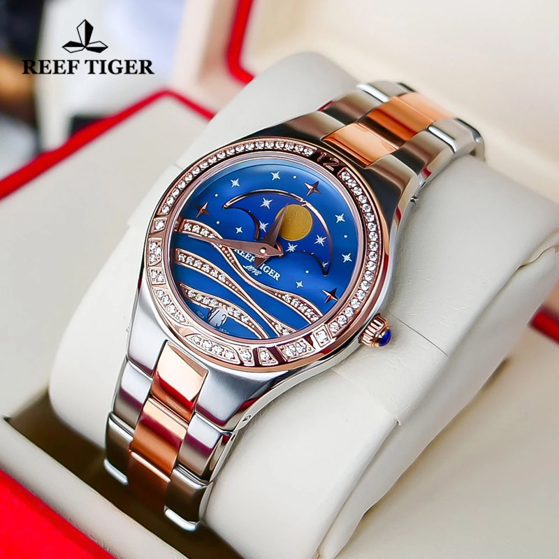 Reef Tiger-Montre-bracelet à q - Luxury Watch Moon Phase avis et prix