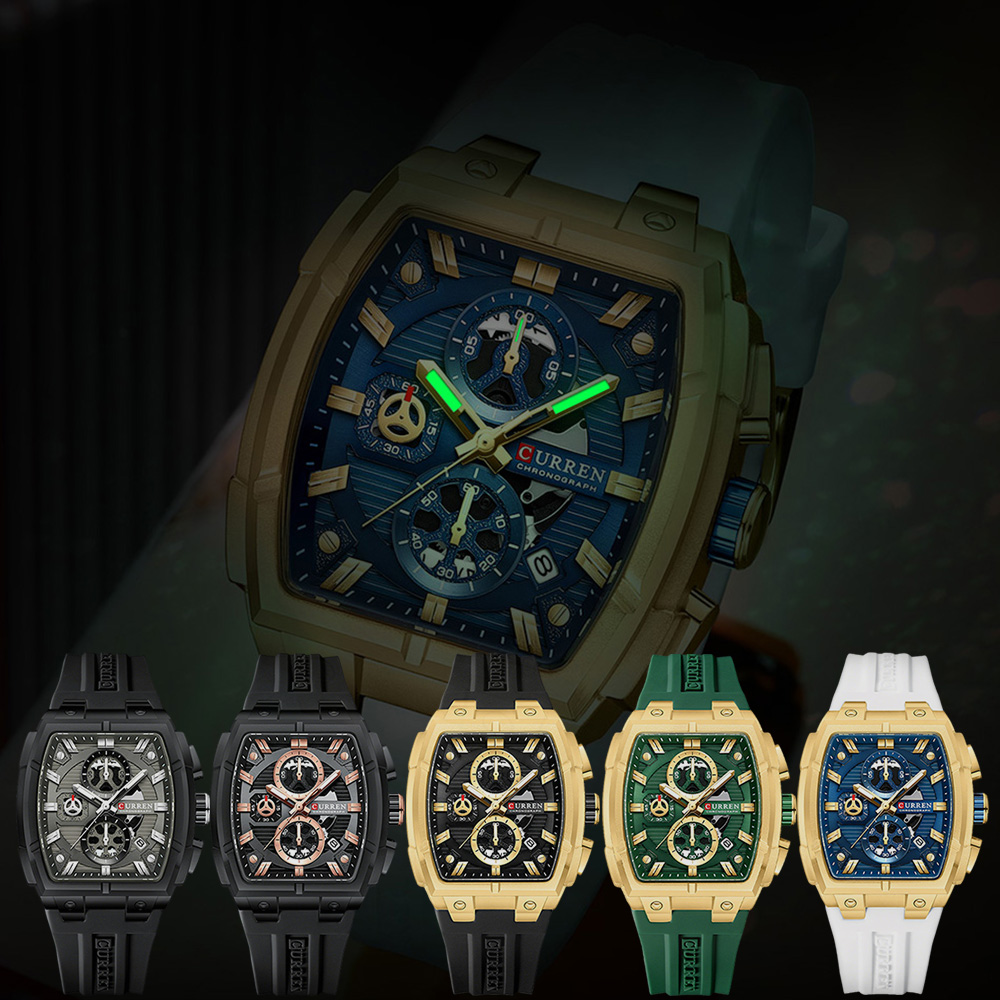 Montre vintage de luxe CURREN  - Luxury Watch Life avis et prix