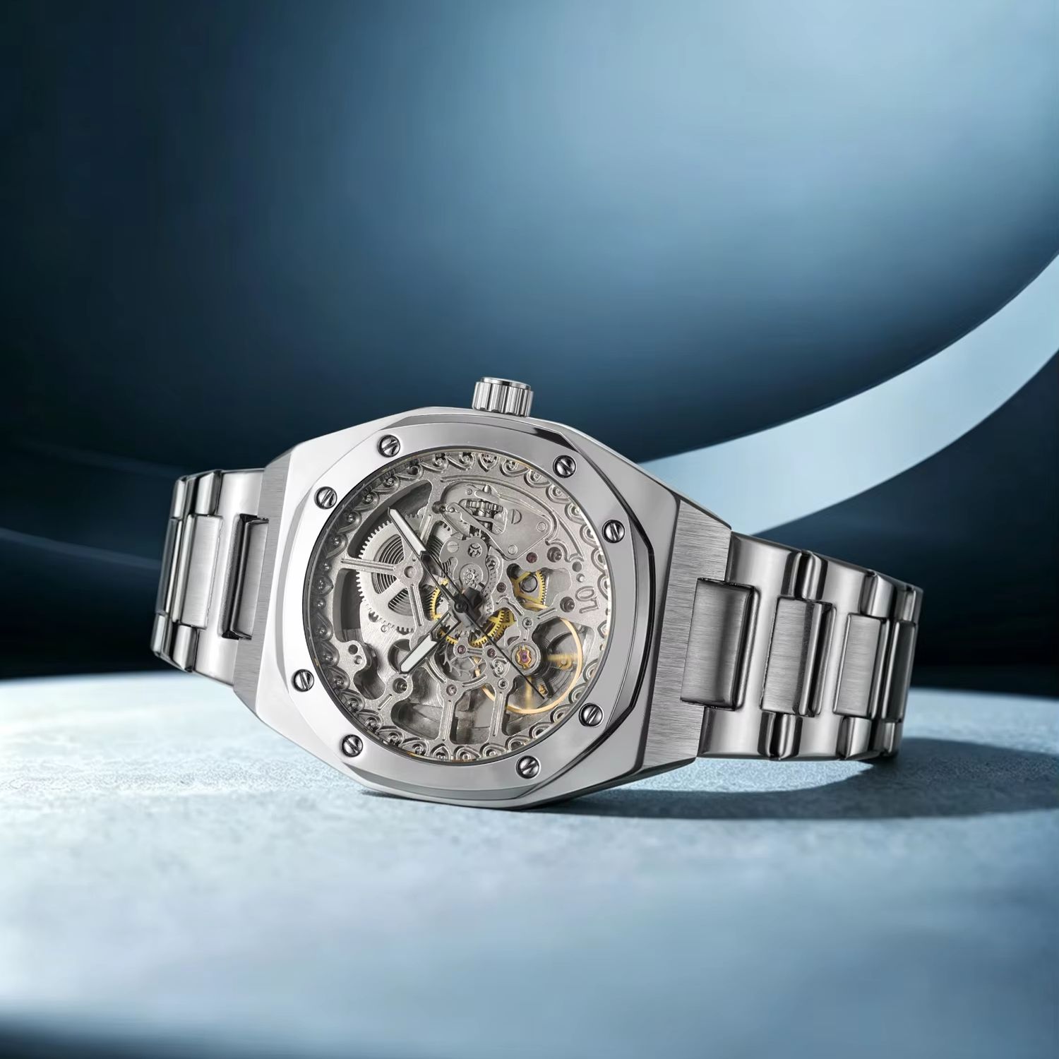 Montre mécanique squelette roy - Luxury Watch Low Price avis et prix