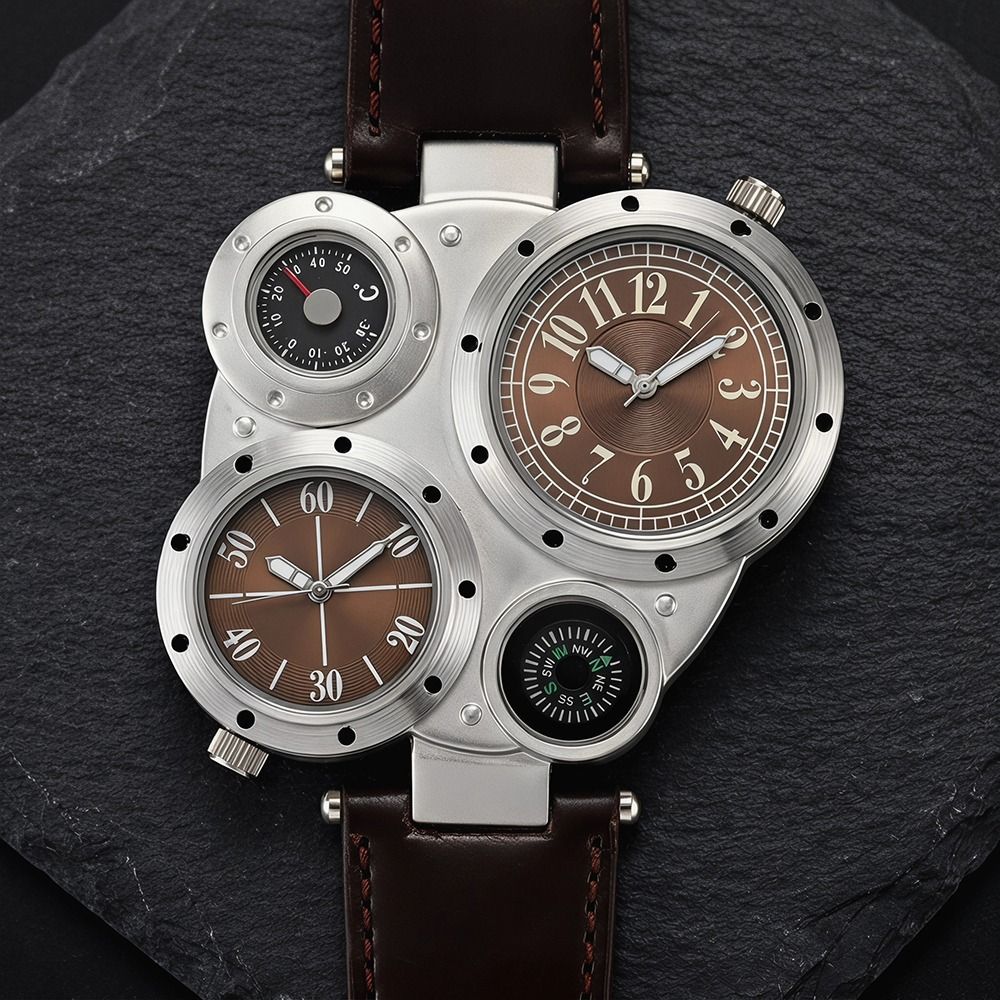 Montre Homme de Luxe à Grand C - Compass Watch Luxury avis et prix