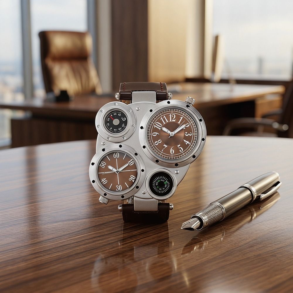 Montre Homme de Luxe à Grand C - Compass Watch Luxury avis et prix
