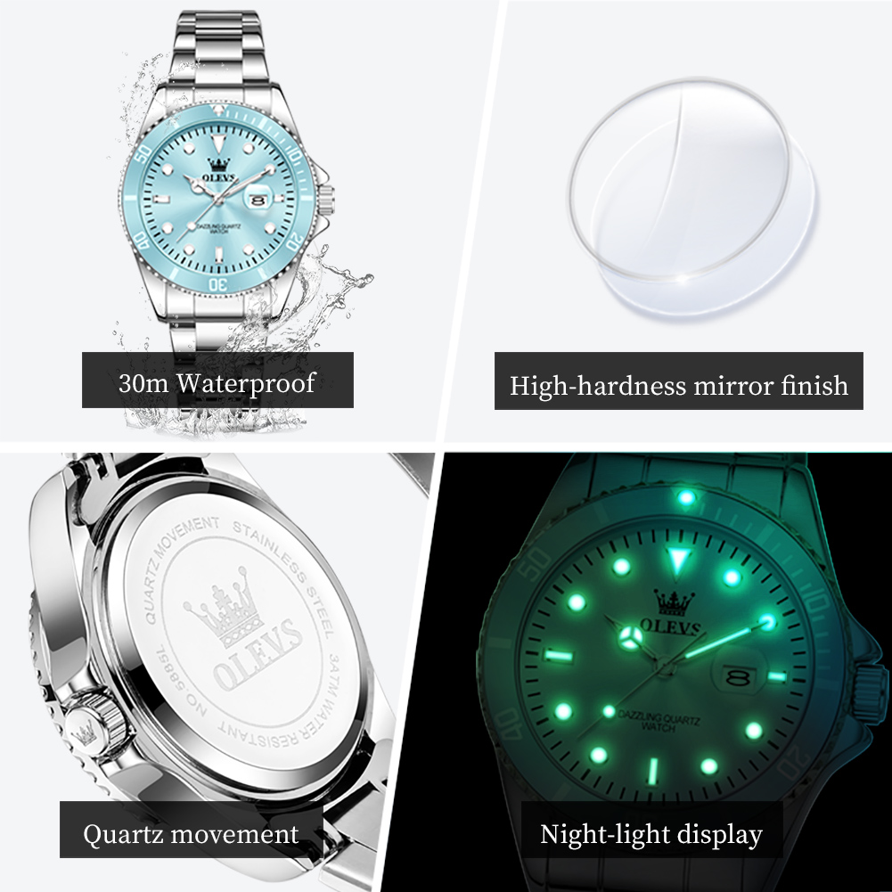 OLEVS – montre à Quartz de lux - Lux Watch avis et prix