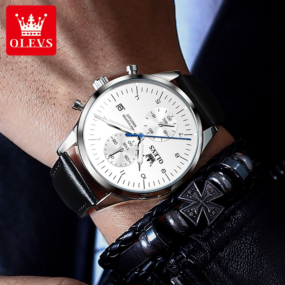 OLEVS Original hommes montres  - Luxury Watch Longines avis et prix