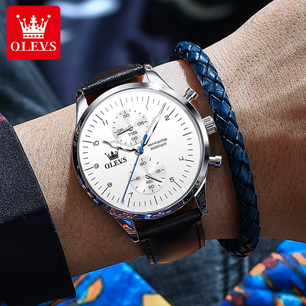 OLEVS Original hommes montres  - Luxury Watch Longines avis et prix