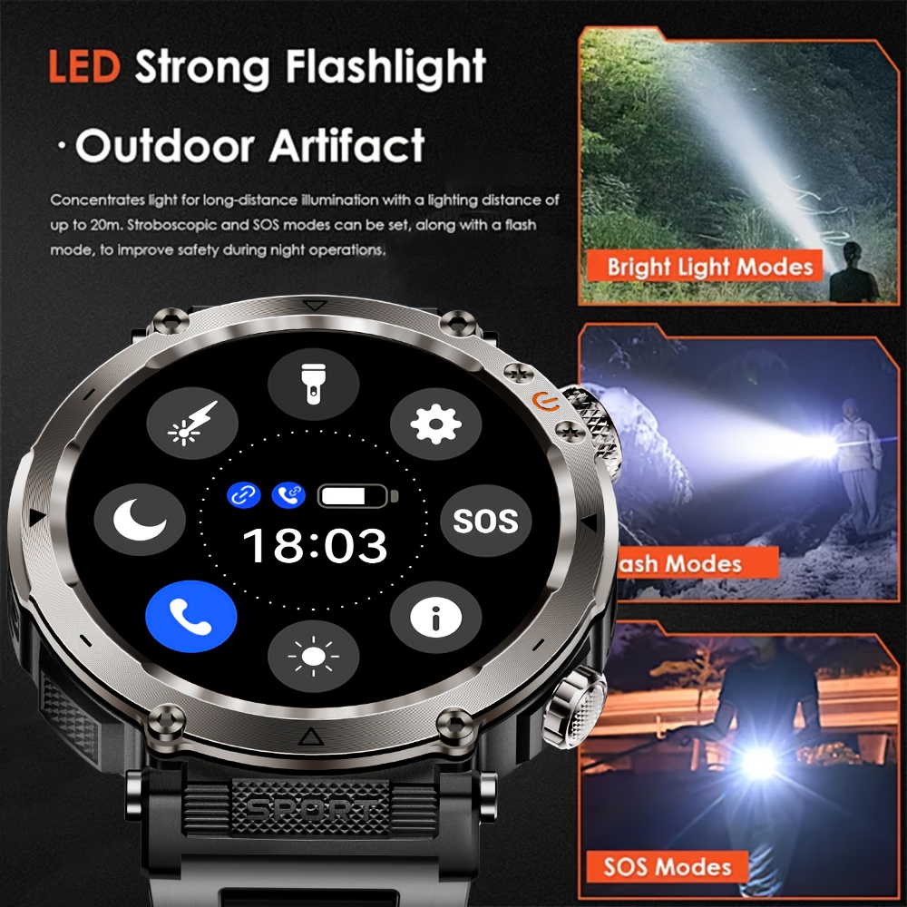 Montre connectée DAORKOW, nouv - Compass Watch Luxury avis et prix