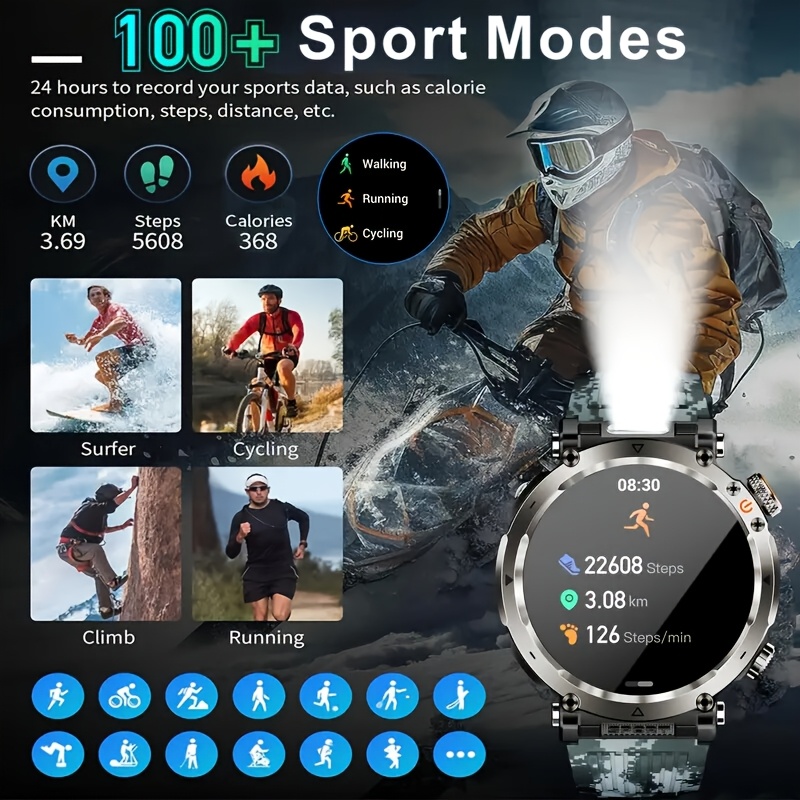 Montre connectée DAORKOW, nouv - Compass Watch Luxury avis et prix
