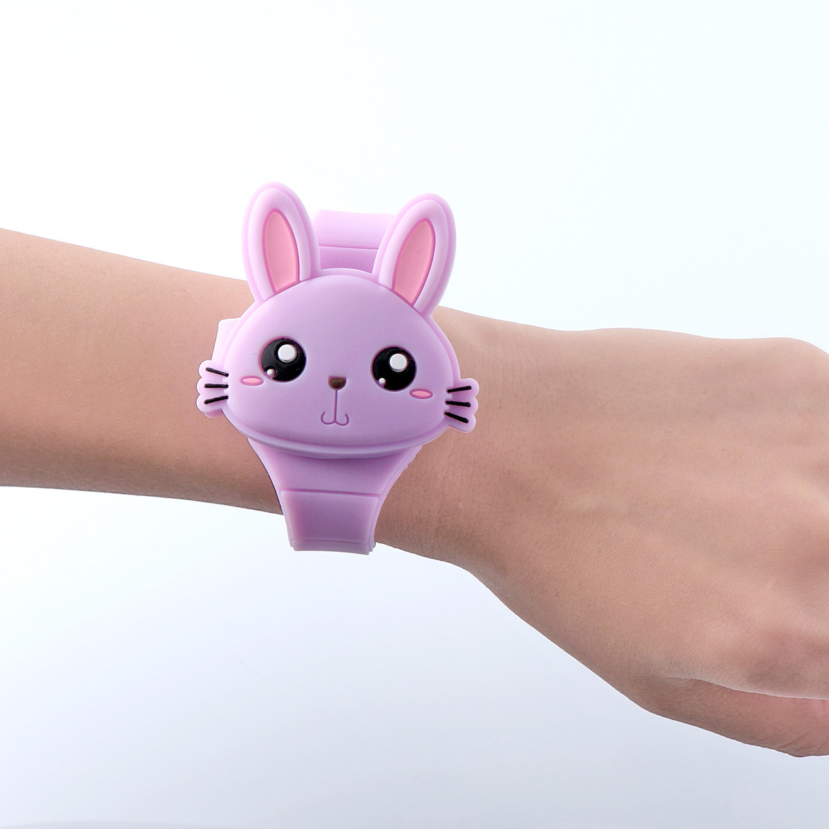 Montre LED en silicone violet  - Luxury Watch Kids avis et prix