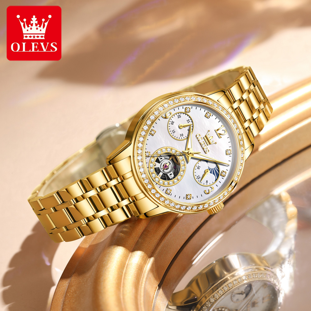 Montre automatique pour femme  - Luxury Watch Moon Phase avis et prix