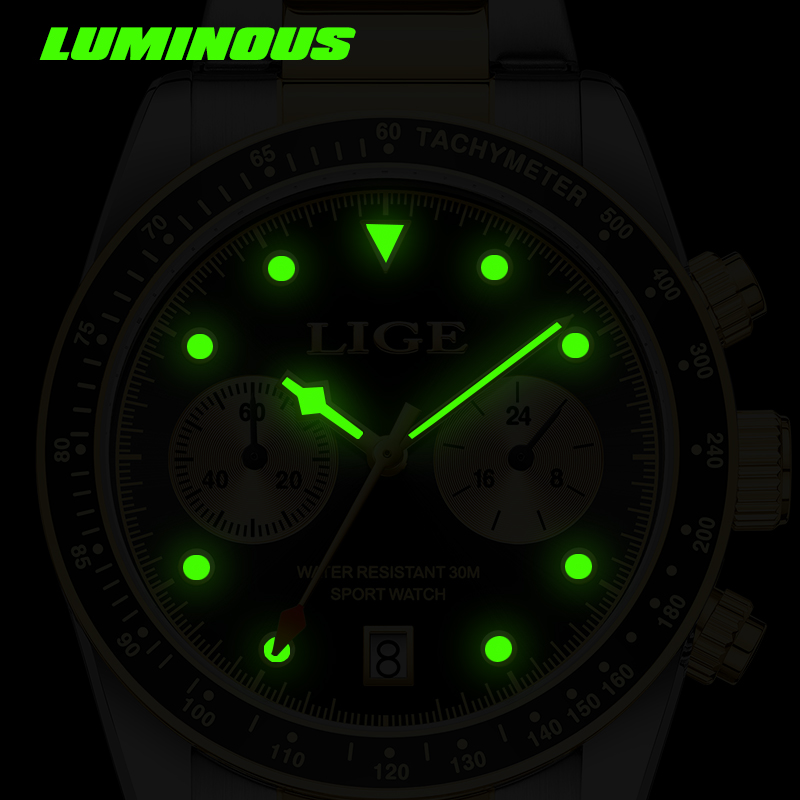 Montre homme LIGE, mode, luxe, - Luxury Watch Low Price avis et prix