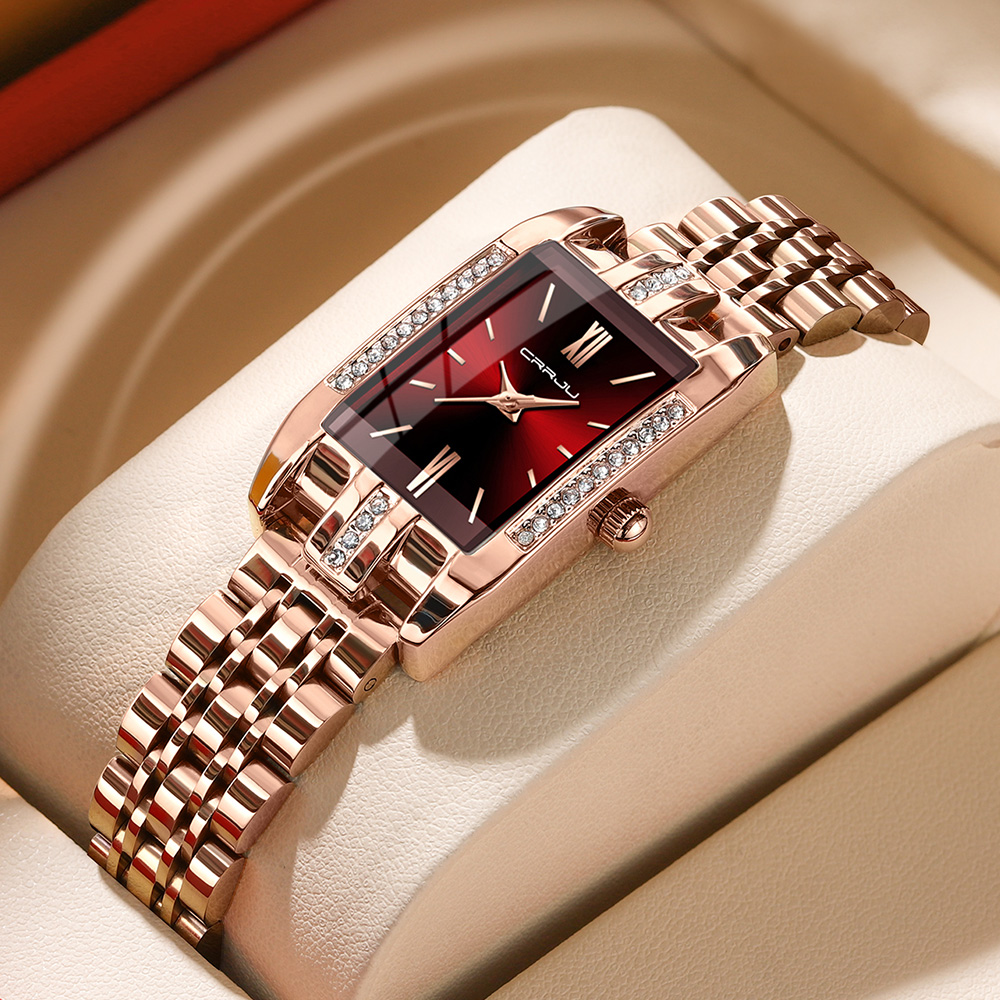 CRRJU montre carrée de luxe po - Lux Watch avis et prix