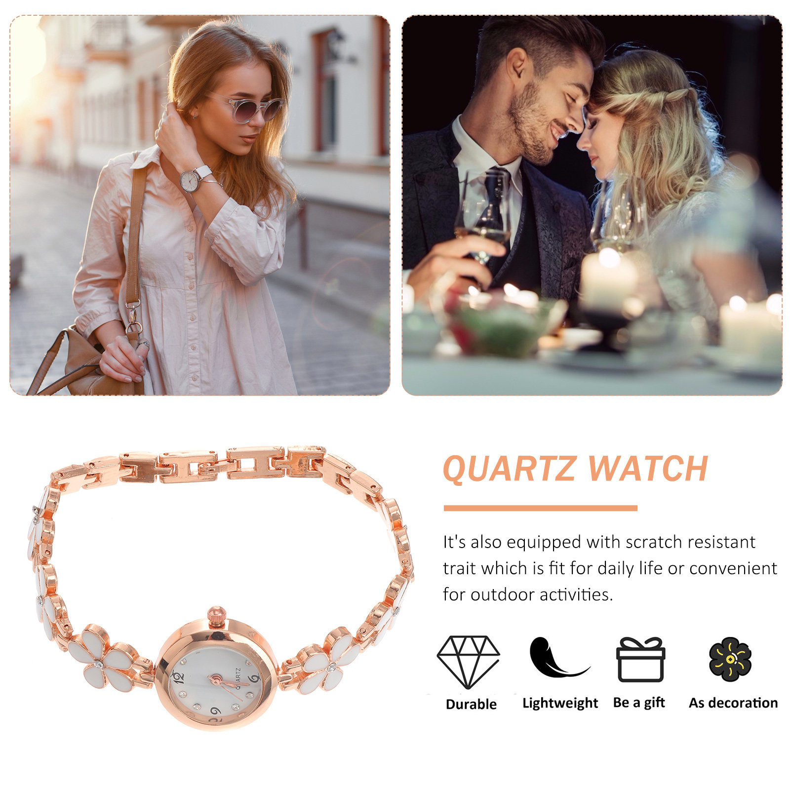 Élégante montre-bracelet en qu - Luxury Watches avis et prix