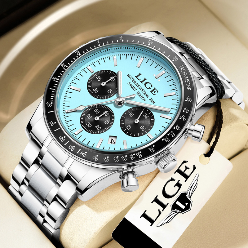 Montre pour homme LIGE, marque - Luxury Watch Low Price avis et prix