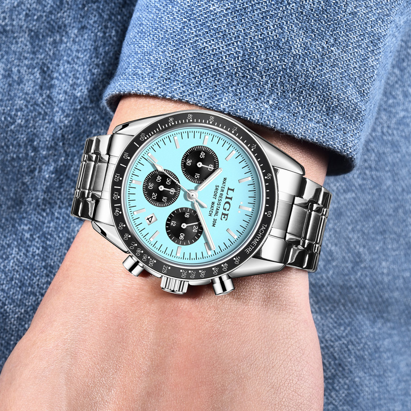Montre pour homme LIGE, marque - Luxury Watch Low Price avis et prix