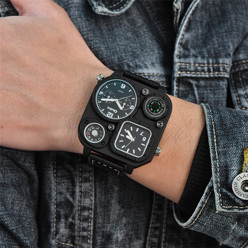 Oulm-Montre-bracelet classique - Compass Watch Luxury avis et prix