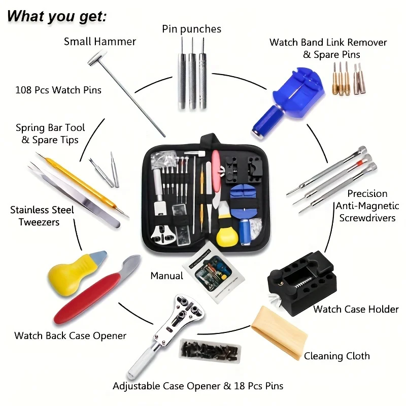 Kit d'outils de réparation de  - Luxury Watch Repair avis et prix