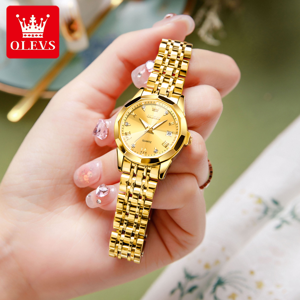 OLEVS mode montre dorée pour f - Lux Watch avis et prix