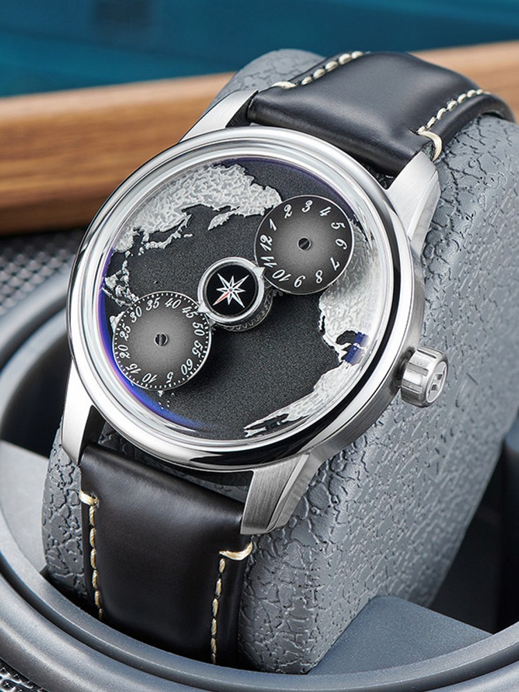Montre-bracelet mécanique auto - Compass Watch Luxury avis et prix