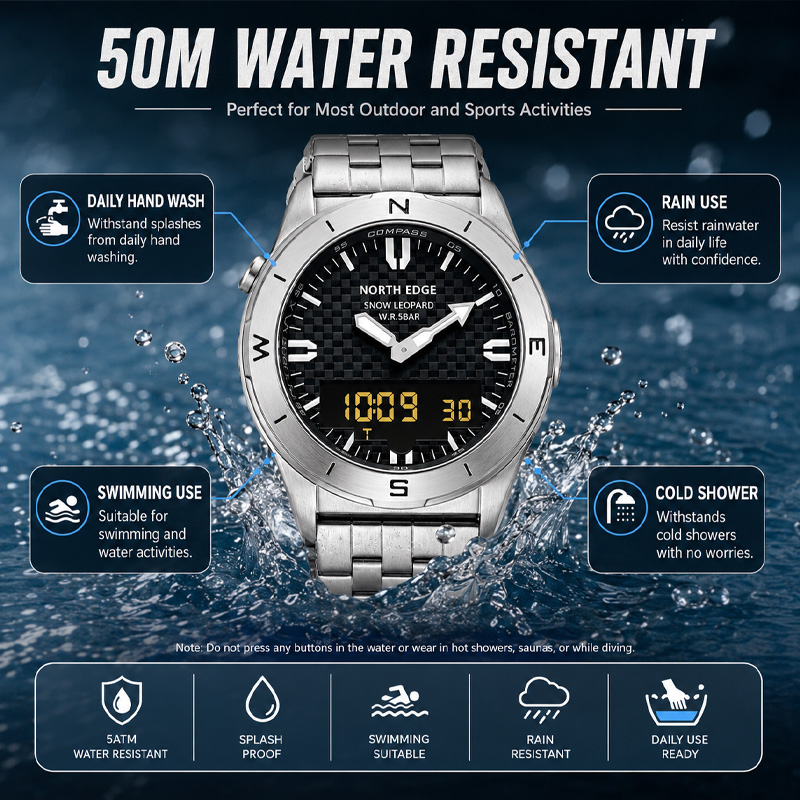 Montre numérique sportive pour - Compass Watch Luxury avis et prix
