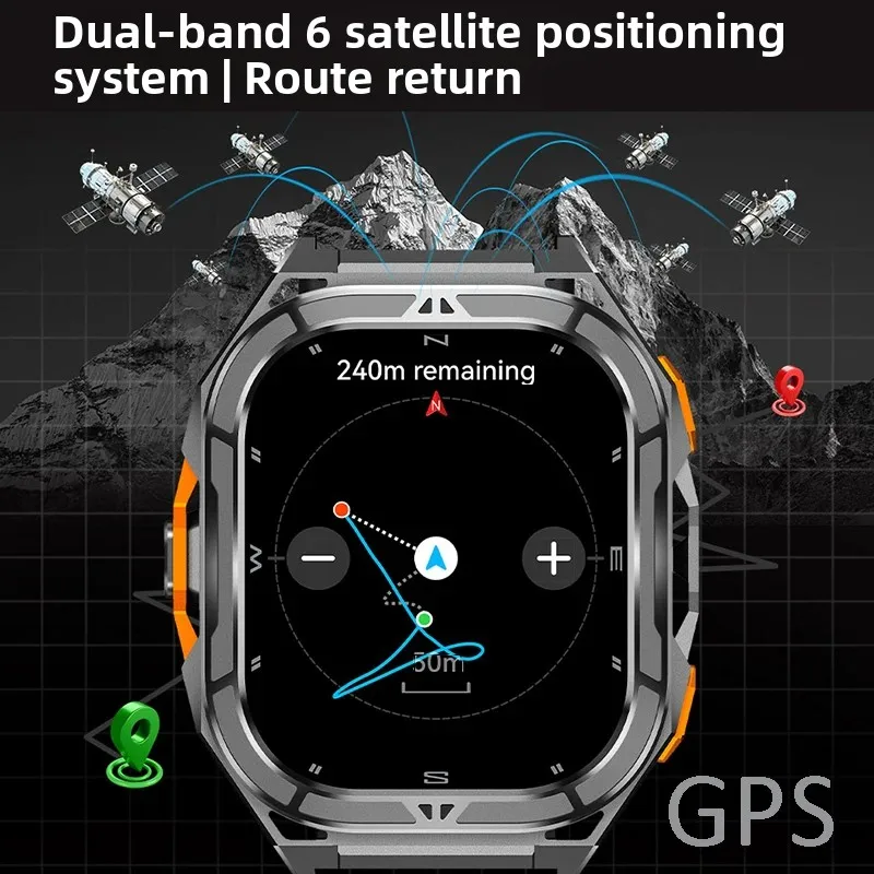 Montre connectée AMOLED de lux - Compass Watch Luxury avis et prix