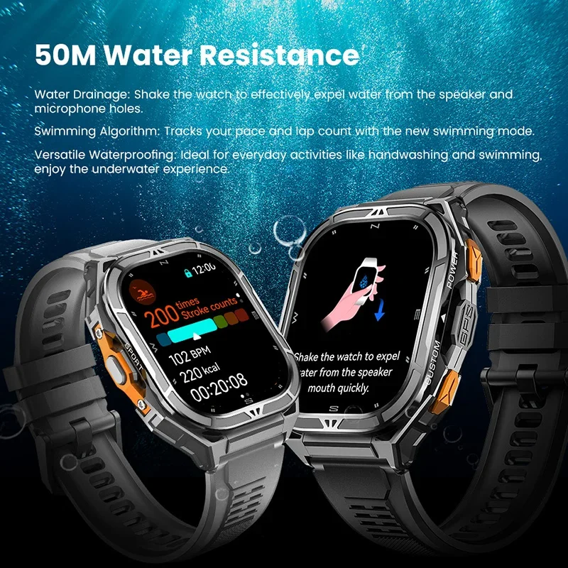 Montre connectée AMOLED de lux - Compass Watch Luxury avis et prix