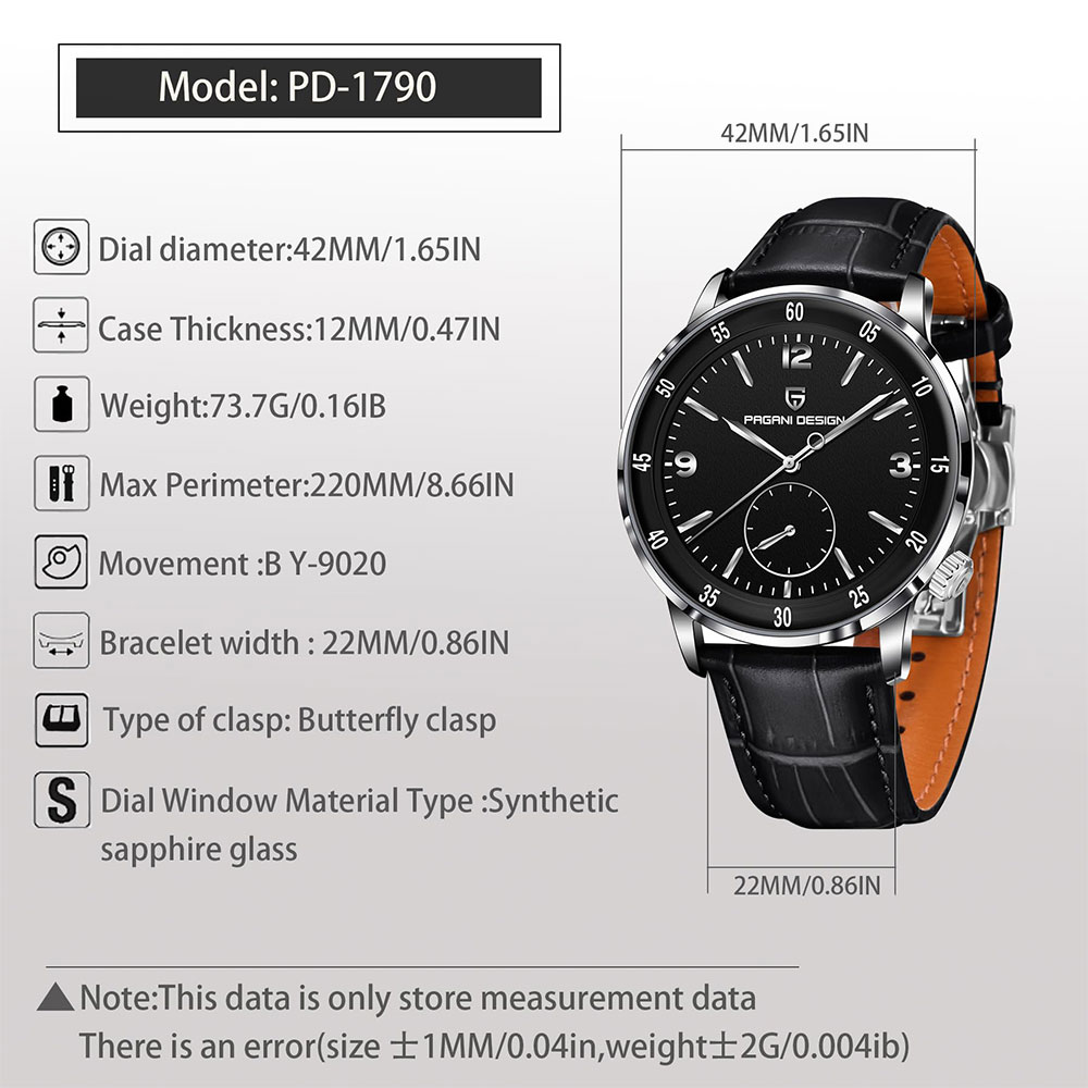 Nouvelle Montre Mécanique PAGA - Luxury Watch Low Price avis et prix