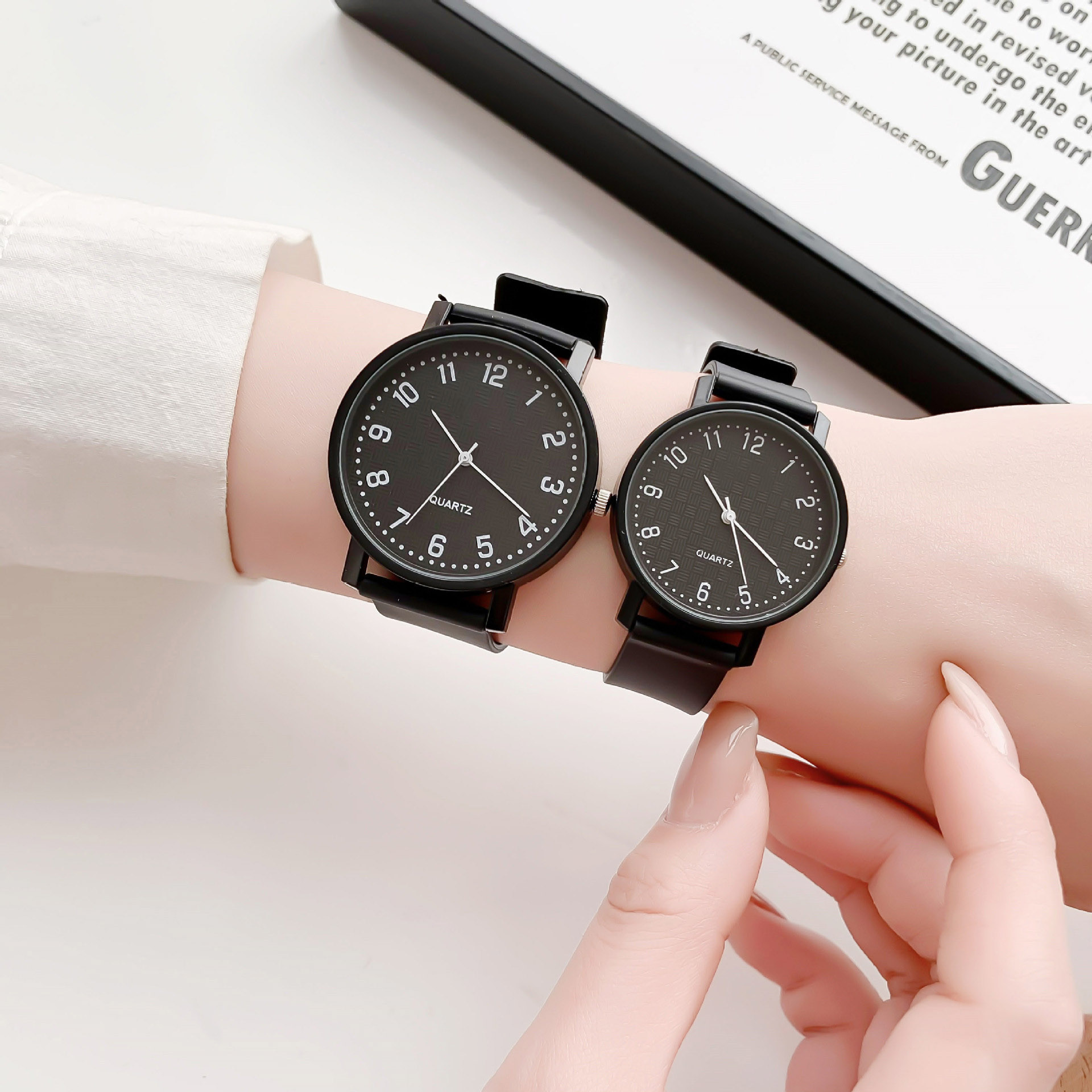 Montre à Quartz noire Simple p - Lux Watch avis et prix